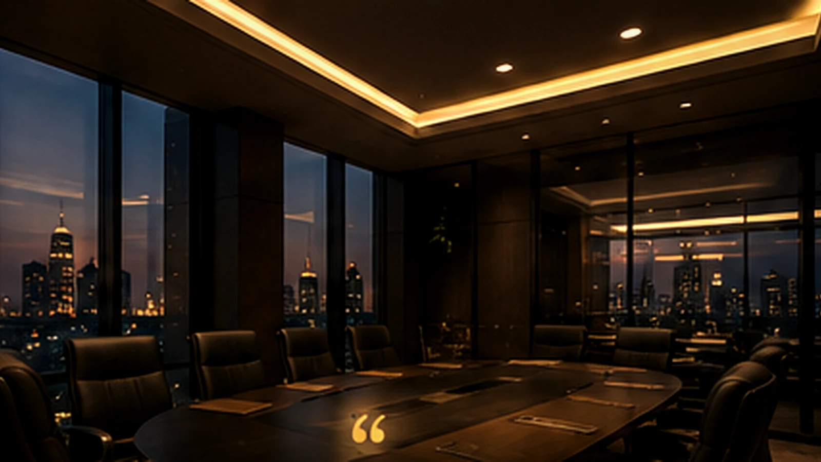 Executive boardroom